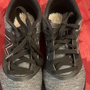 Gray and Black New Balance Sneakers